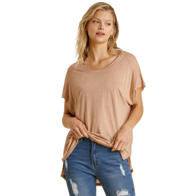 TRUEDAMES Dolman Sleeve Top Green Large 3