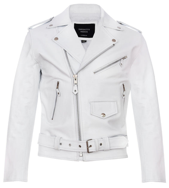 Infinity Brando Biker Jacket Blue Large 2