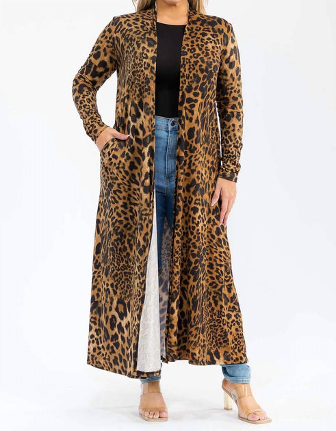 Karen T Design Cardigan Brown Large 2