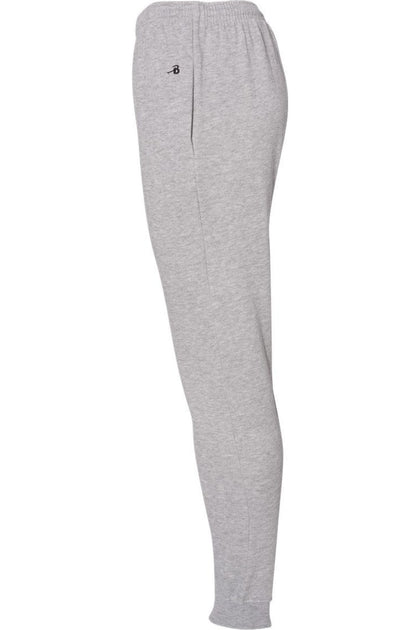 Badger Sport Athletic Fleece Joggers Grey Large 4
