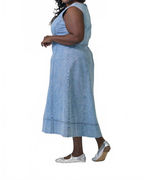 Tanya Taylor Marion Midi Dress Blue US 22 4