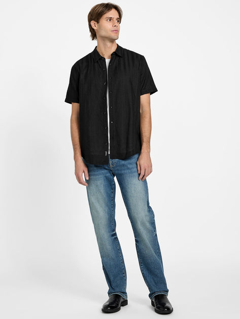 Guess Factory Drew Woven Shirt Multi Medium 3