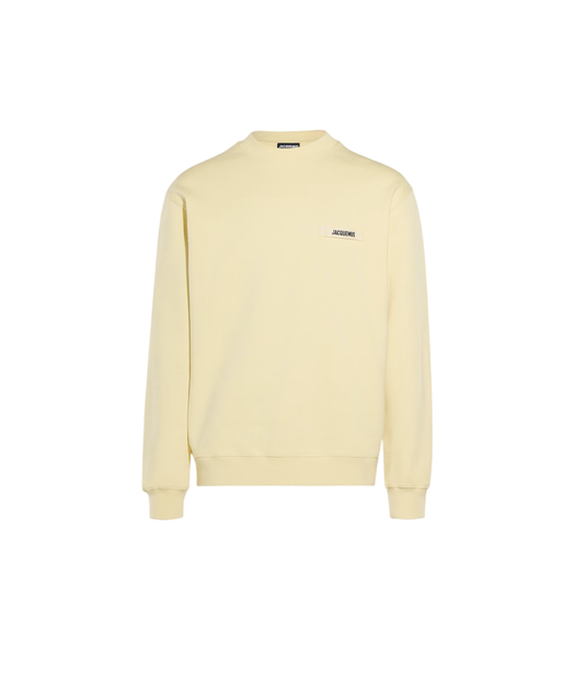 Jacquemus Fleece Sweatshirt Yellow XXL 2
