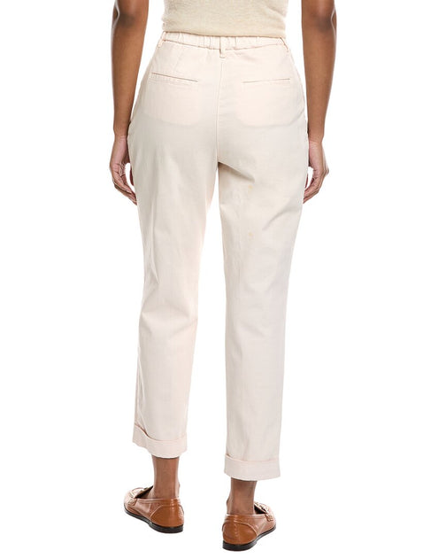 Peserico Pleated Trouser Beige EU 46 3