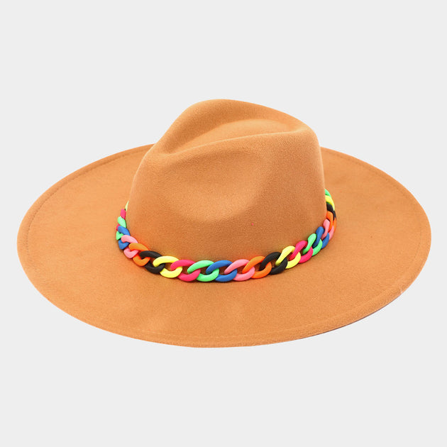 FASHNZFAB Solid Panama Hat Beige 4
