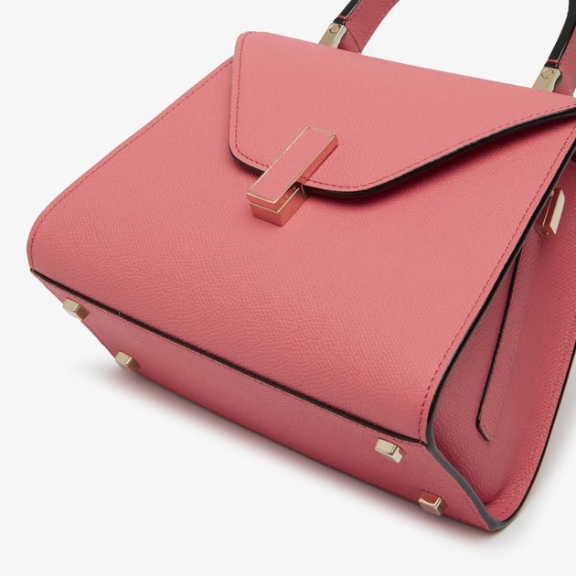 Valextra Iside Top Handle Mini Bag Pink 4