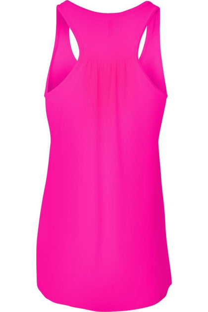 BELLA + CANVAS Damen Flowy Racerback Tank Pink XSmall 3