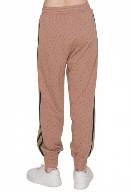 White Birch Teagan Blossom Joggers Brown 3X 3