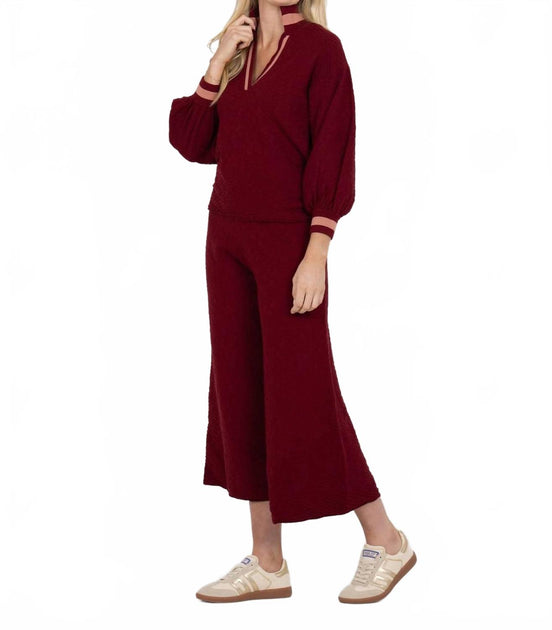 Emily McCarthy Lolli Sweater Red Small 3