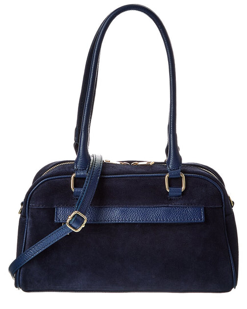 Isabella Rossetti Kiki27 Shoulder Bag Blue Medium 2