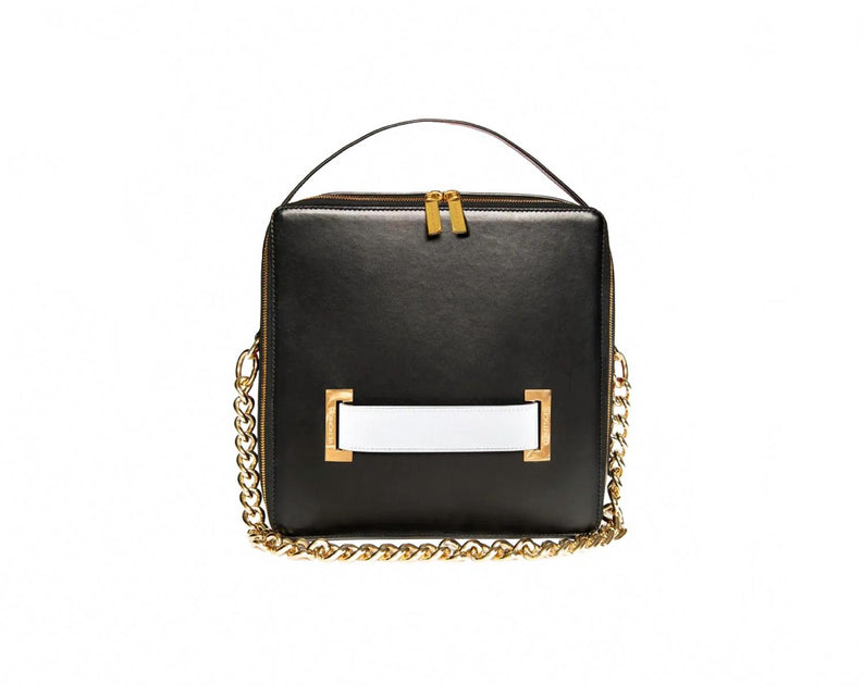 Veronica Gautschi Cube Crossbody Bag Black One Size 2