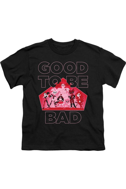 Gildan DC Comics Superhero Girls Good To Be Bad T-Shirt Black Medium 2