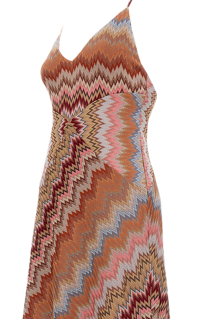 Missoni Ärmelloses langes Kleid Multi EU 40 4