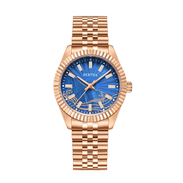 BERTHA Marina Quartz Watch Silver 2