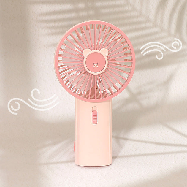 FASHNZFAB Portable Handheld Mini Fan Yellow 2