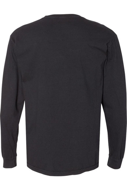 Comfort Colors Heavyweight Long Sleeve T-Shirt Black Large 3