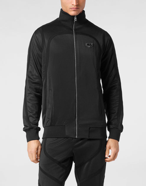 PHILIPP PLEIN Olympic Track Jacket Black Small 4