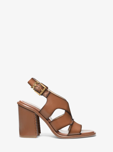 Michael Kors Raven Sandal Brown US 5 3