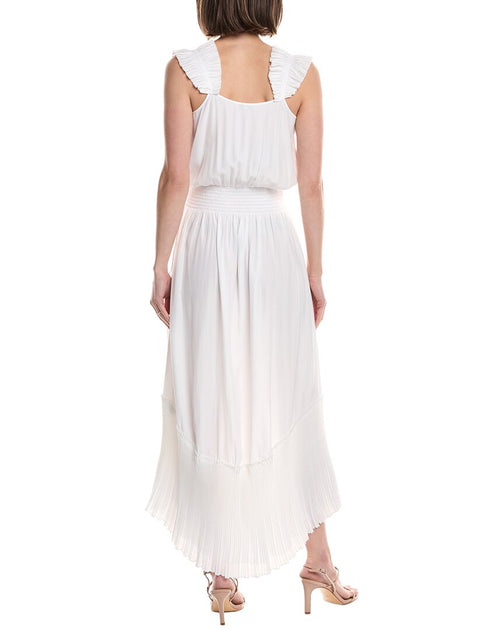 Ramy Brook Baylor Maxi Dress Pink Large 3