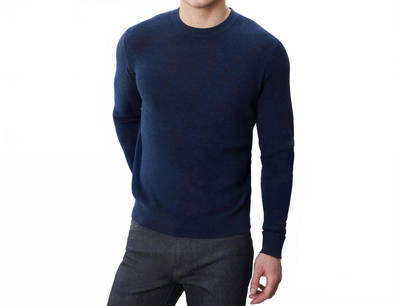 Robert Barakett Watertown Crewneck Sweater Blue XLarge 3