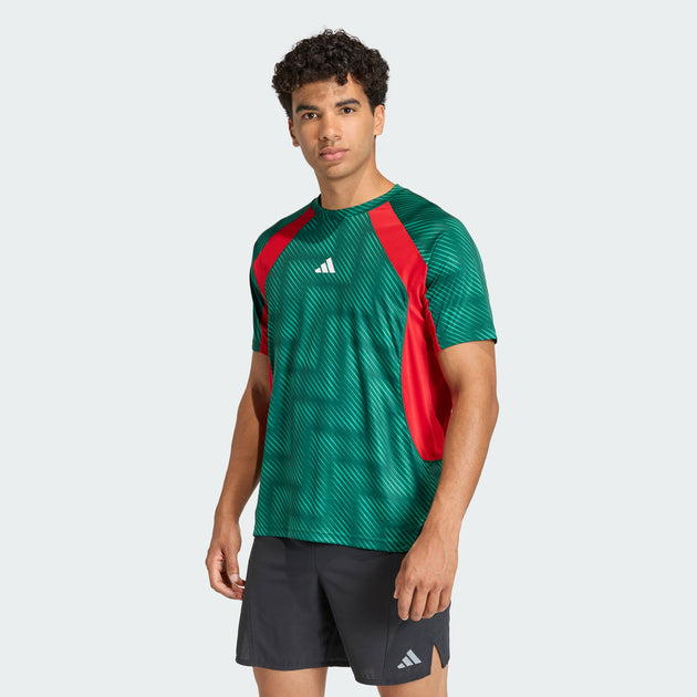 adidas Men's FIFA World Cup 26 Climacool Graphic T-Shirt (Team Dark Green) $9.60 + Free S/H