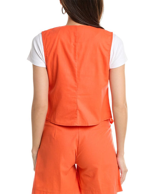 HL Affair Vest Orange Small 3