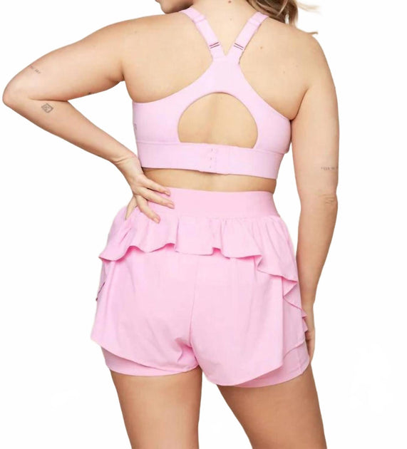 POPFLEX Active Ambition Brassière de Sport Rose Small 4