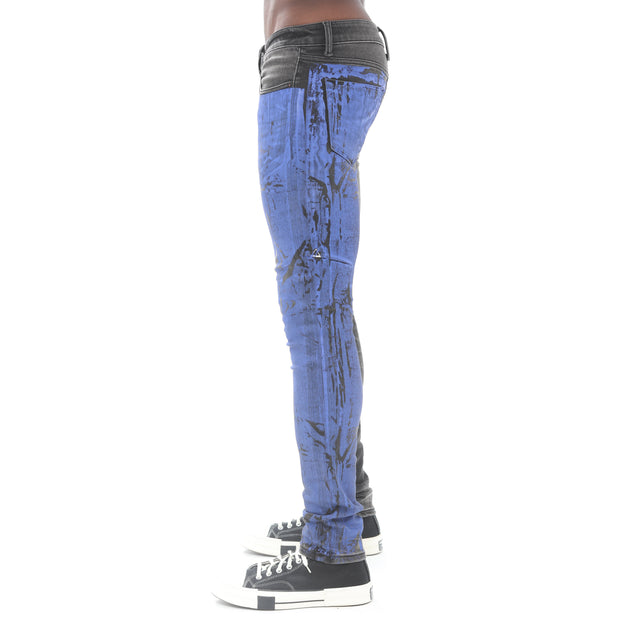 HVMAN Strat Super Skinny Jeans Blue 40 9