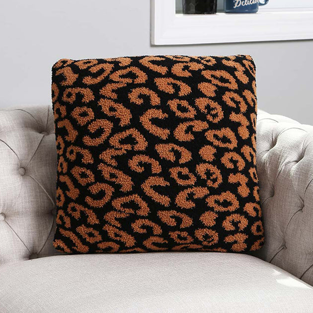 FASHNZFAB Cushion Cover Leopard 45x45cm 8