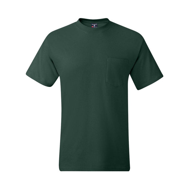 Hanes Beefy-T Pocket T-Shirt Multi Large 2