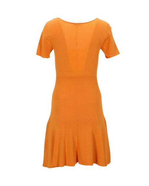 sandro orange dress Paris Rib Knit In Viscose clothes: all clothes Size:2XL(Fit for EU 50-52,US 20-22,UK 24-26,AU 24-26,NZ 24-26) Floor length jersey dress Shirees Sequin Mermaid Off