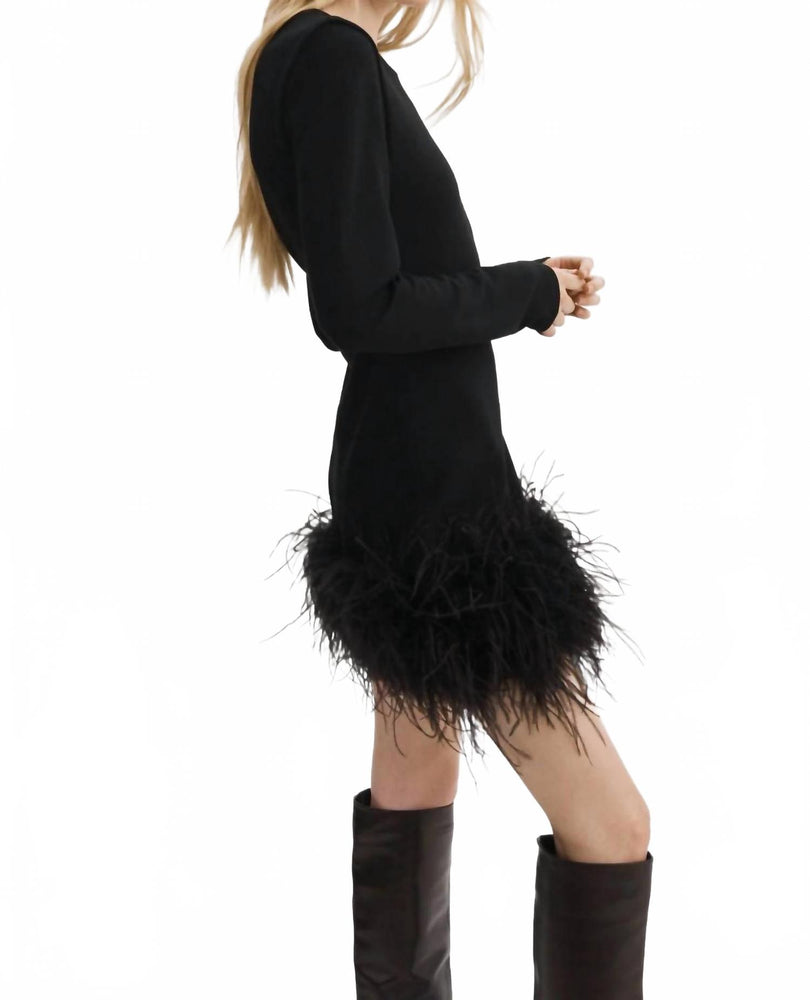 LAMARQUE Bahira Mini Dress In Black