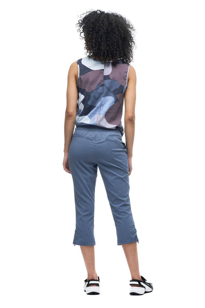 INDYEVA Nakato IV Capri Pant Blue Medium 4