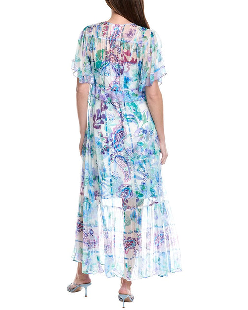 Johnny Was Annamarie Maxi Dress Multi XL 3