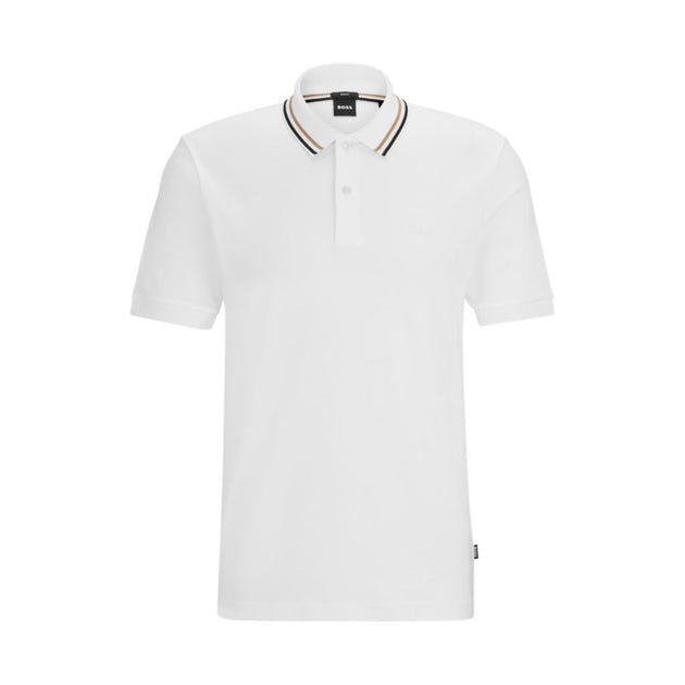Boss Slim-fit Polo Shirt White XLarge 2