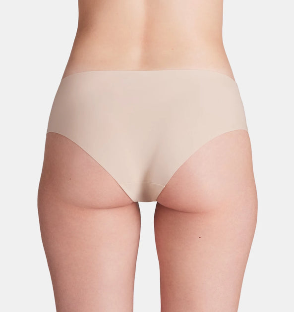 Under Armour Pure Stretch No Show Hipster Beige 3-Pack 3