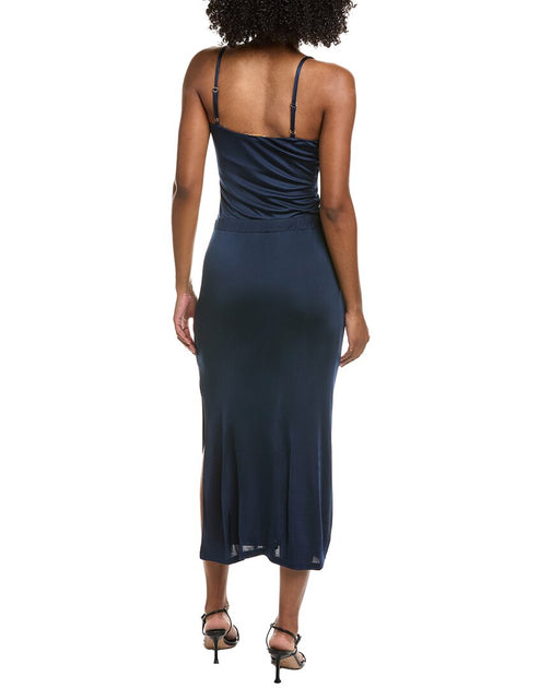 Ramy Brook Shania Maxi Dress Blue Large 3