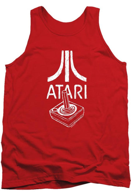 Gildan Atari Joystick Logo Tank Red XXL 2