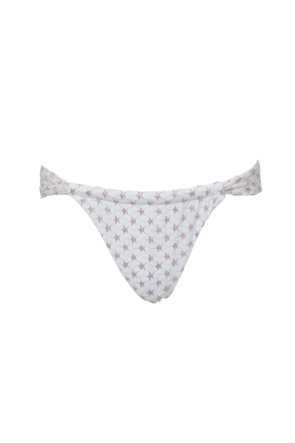 SOAH Karma Lace Bikini Bottom Silver Large 3