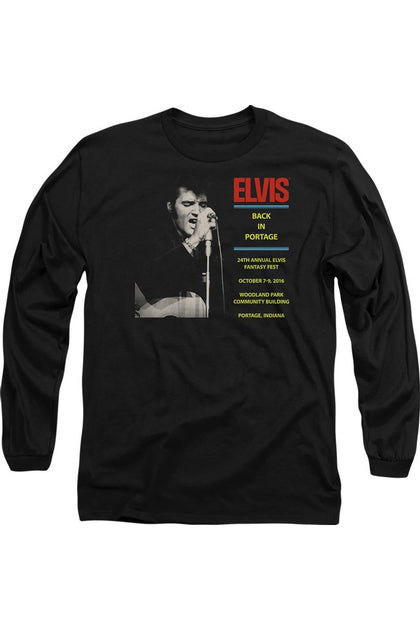 Gildan Elvis Presley Back Sweatshirt Black Medium 2