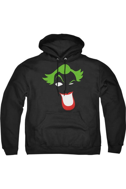 Gildan Batman Joker Simplified Hoodie Black Small 2