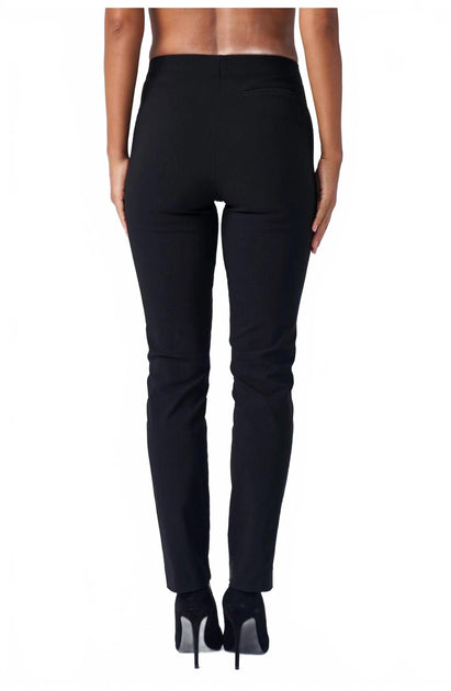 Fransenverjüngte Hose Schwarz Medium von Franne Golde 3