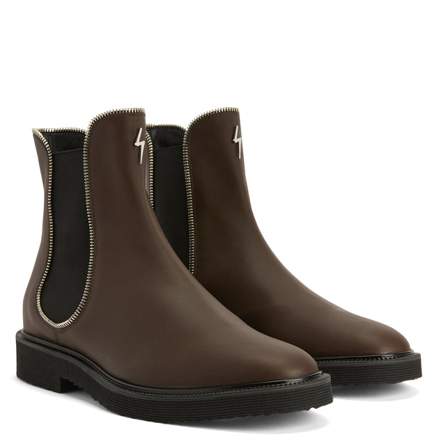 Giuseppe Zanotti Janky Ankle Boots Brown US 10 4