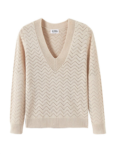 27 Miles Malibu Suzan Pull Col V Beige Small 2