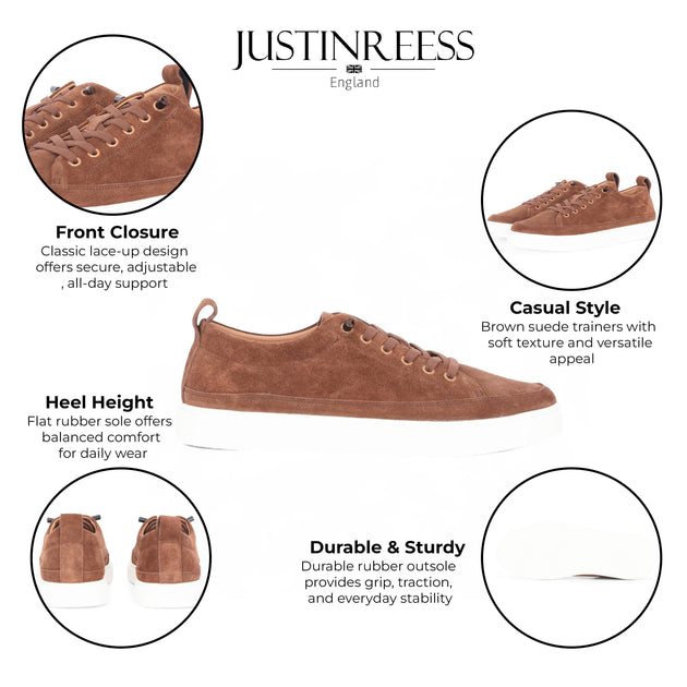 Justin Reess Josh Trainers Brown EU 46 3