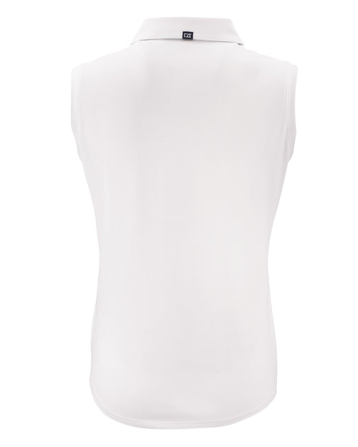 Cutter & Buck Forge Eco Stretch Sleeveless Polo Blue Large 3