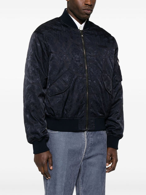Versace Jacket Navy Blue EU 52 4