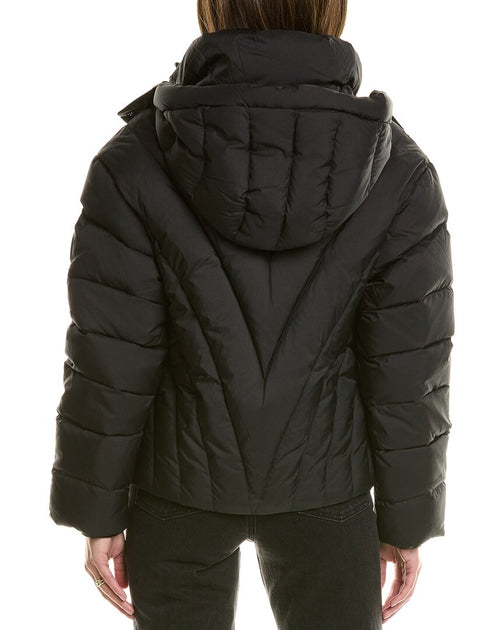 Mackage Quilted Puffer Jacket Black Medium 3