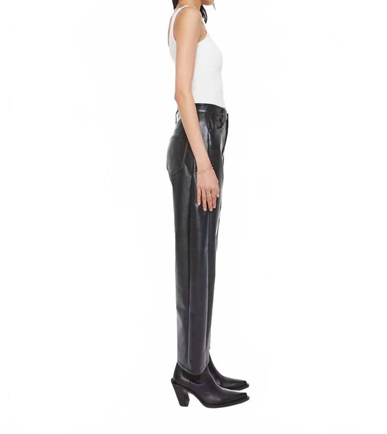 Mother Half Pipe Flood Pant Black 25 4