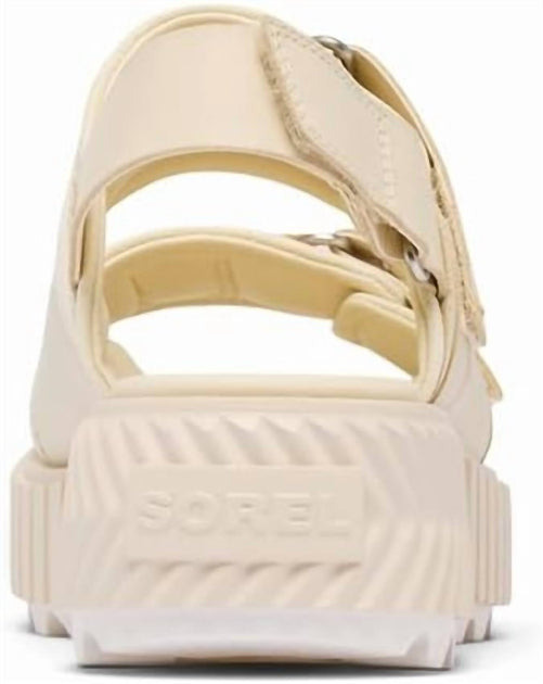 Sorel Ona Avenue Multi Strap Mid Sandal White US 11 4